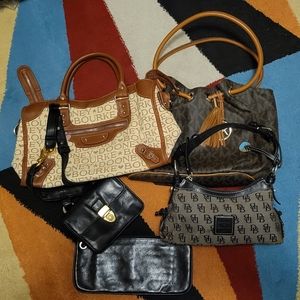 Multiple hand bags